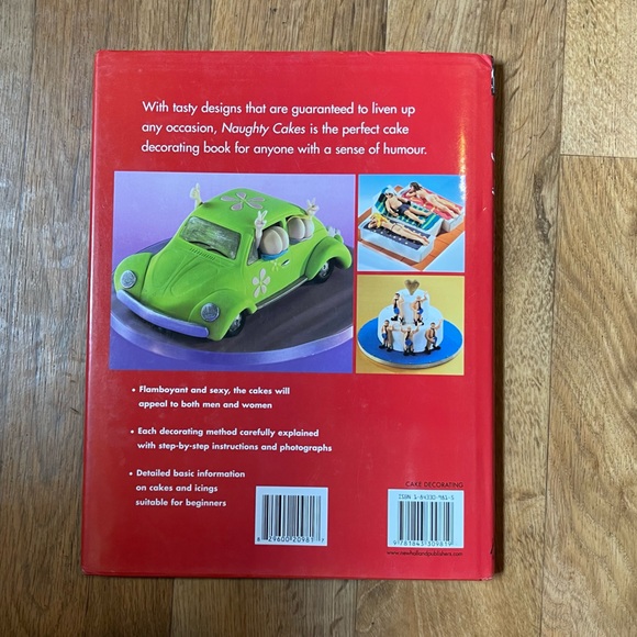 Naughty Cakes Debbie Brown Step by step recipes for 19 fabulous, fun cakes 2005 - Picture 10 of 10